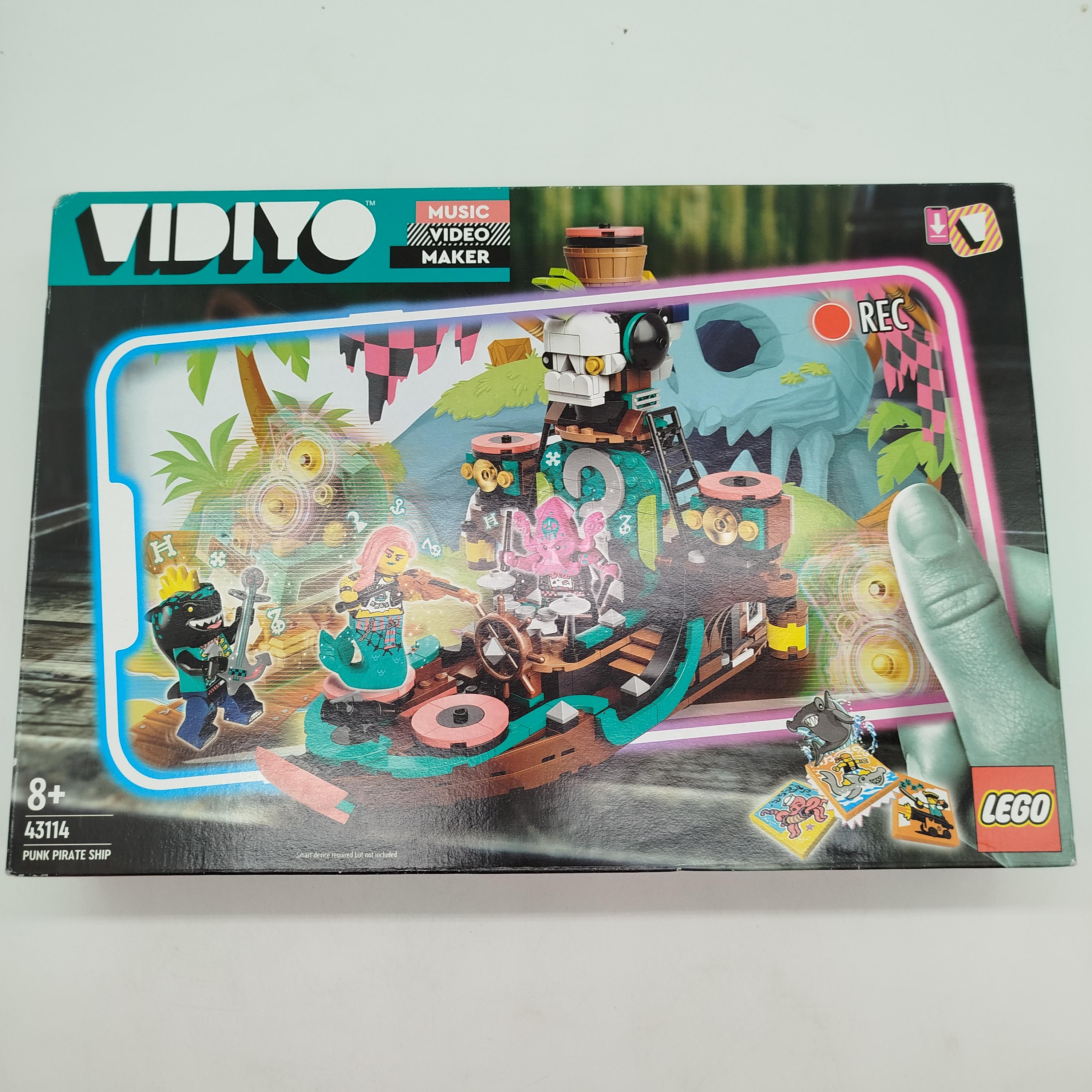 LEGO VIDYO Punk Pirate Ship 🧱✨, wie neu, ab 3 4 5 Jahre | ✅ geprüft